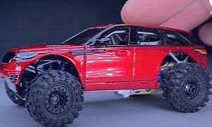 Artist Uses Diecast Magic to Create a Unique Range Rover Velar