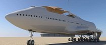 Artists Chop a 747 Jumbo Jet to Create Art Car for Burning Man Festival