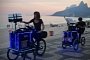 Artists Ride Tricycles with Projectors to Change the Color of Sao Paolo's Streets