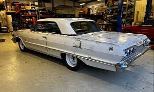 As If the Super Sport Package Wasn't Enough: 1963 Impala SS Has Big Upgrade Under the Hood