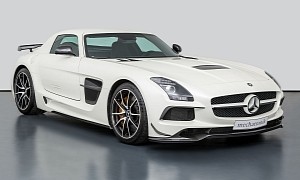As-New Mercedes SLS AMG Black Series Costs More Than Brand-New GT Black Series