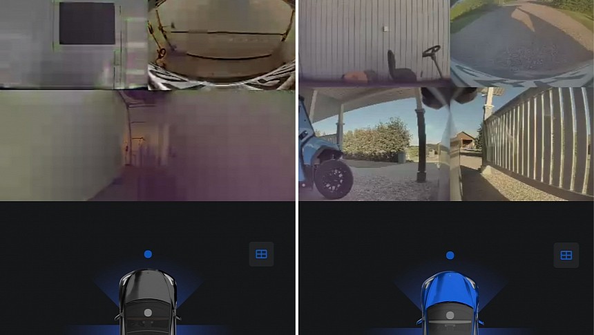 Multi-Camera View in Tesla 2023.26.1 update