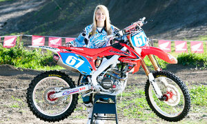 Ashley Fiolek Continues to Race for Honda in 2011