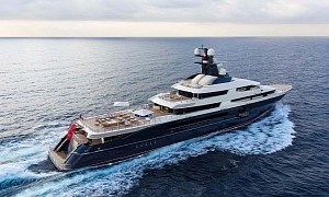 Asian-Inspired Superyacht Redefines Luxury, Boasting a Plunge Pool and Private Hot Tub