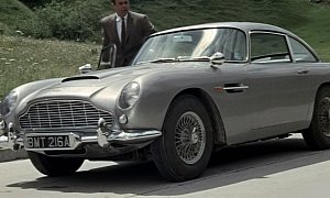 Aston Martin Announces 28 Brand New Goldfinger DB5, Movie Gadgets Included