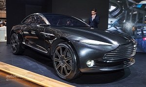 Aston Martin CEO Confirms DBX Electric Crossover Will Enter Production in 2019