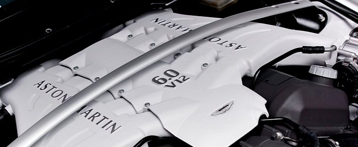 Aston Martin V12 engine