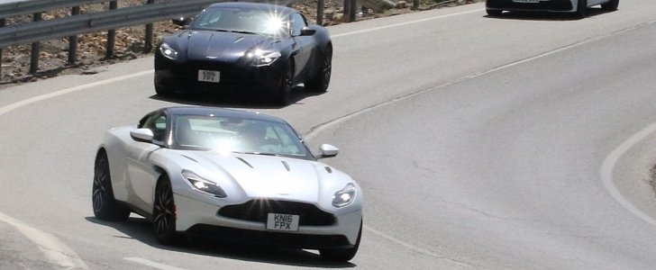 Black and White Aston Martin DB11 Pair Spotted in Spanish Traffic