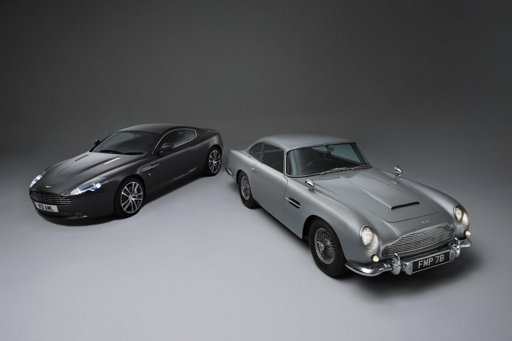 Aston Martin DB5 Bond Car and 2011 DB9