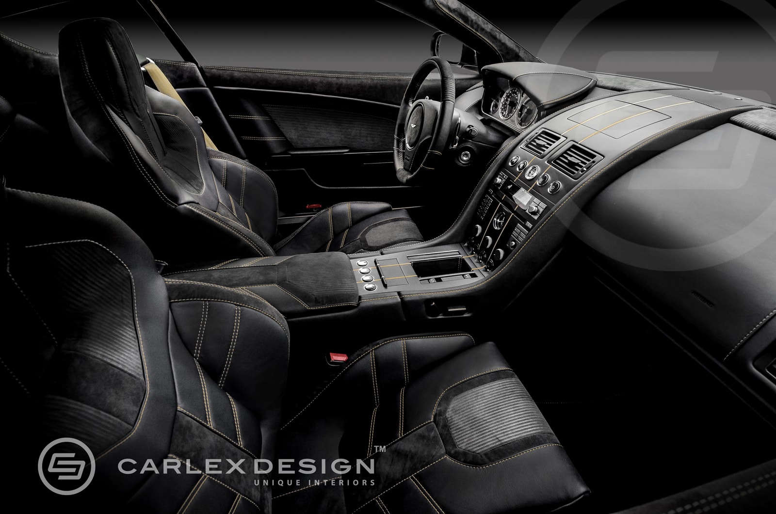 Aston Martin Db9 Custom Interior Is Worthy Of James Bond Autoevolution