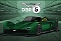 Aston Martin DBR5 Reimagined as Two-Seat Roadster, Rocks DBS Superleggera Wheels
