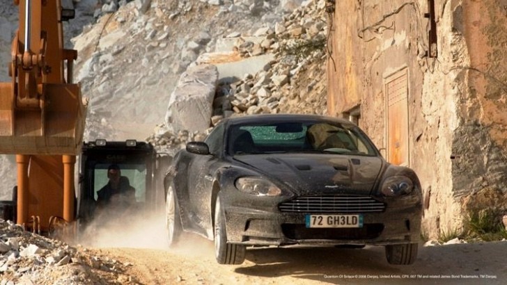 Aston Martin DBS from Quantum of Solace