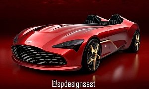 Aston Martin DBS GT Zagato Speedster Rendered, Looks Like a Torpedo