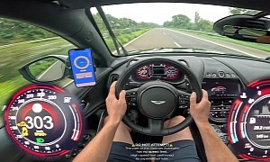 Aston Martin DBX707 Hits the Autobahn for a Top Speed Run, Gets to 292 KPH