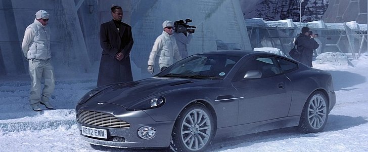 James Bond's Aston Martin V12 Vanquish in Die Another Day