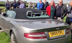 Aston Martin DS9 Rolls Bars Get… Prematurely Sprung