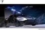 Aston Martin "EPTA DBS55" Design Study Features Gullwing Doors, Digital Mirrors