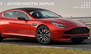 Aston Martin Rapide Lives, Digitally Takes Over DB11 Styling to Fight Panamera