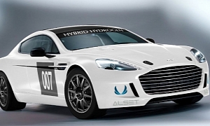 Aston Martin Rapide S - First Hidrogen Powered Racecar