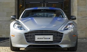 Aston Martin Reveals RapidE Concept, an All-Electric Sedan for China