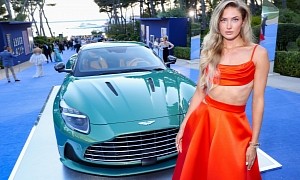 Aston Martin Takes Cannes by Storm, First DB12 Sells for Record Sum