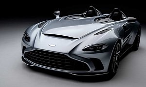 Aston Martin V12 Speedster Is an F/A-18 Hornet For the Road, Label Says So