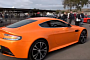 Aston Martin V12 Vantage Looks Stunning in Orange