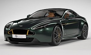 The Aston Martin V12 Vantage S Spitfire 80 Is the Idea of a Dealership