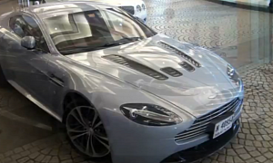 Aston Martin V12 Vantage Sound Great in Dubai