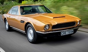 Aston Martin V8 Turns 50, Looks As Sharp as Ever and Still Has the 007 Cool