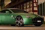 Aston Martin V8 Vantage Rides on Barracuda Wheels