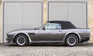 Aston Martin V8 Vantage Volante X-Pack Looks Great in Cumberland Grey