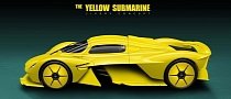 Aston Martin Valkyrie "Yellow Submarine" Is a Stunning Livery