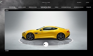 Aston Martin Vanquish Configurator