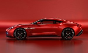 Aston Martin Vanquish Zagato Concept Kicks Off the 2016 Concorso d'Eleganza