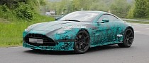Aston Martin Vantage Coupe Successor Spied for the First Time With the New Front Design
