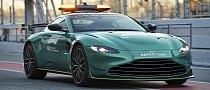 Aston Martin Vantage Keeps F1 Safety Car Gig in 2022, With DBX Staying on as Medical Car
