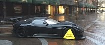 Aston Martin Vulcan Clamped Outside Harrods Is Grand Tour Marketing