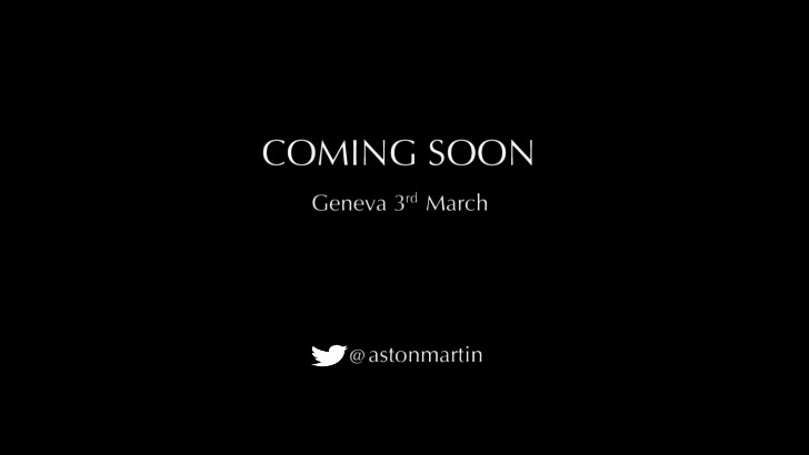 Aston Martin Vulcan teaser