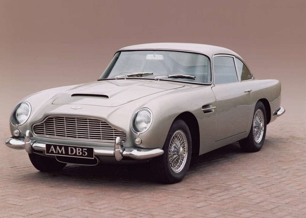 Astron Martin DB5, famous for its 4.0-liter dohc 6-cylinder