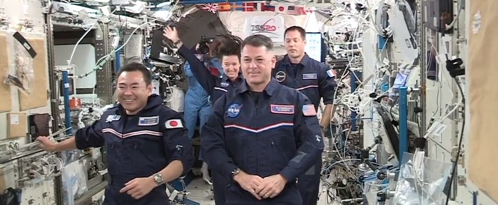 Space Olympics on the International Space Station