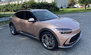 Atacama Copper 2023 Genesis GV60 Performance With Low Mileage Up for Grabs