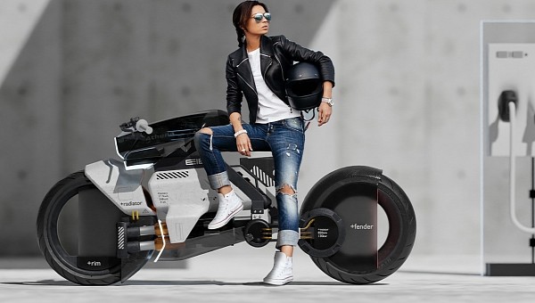 Athena electric motorcycle for petite riders