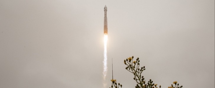 United Launch Alliance (ULA) Atlas V rocket takes off from Vandenberg Space Force Base with NASA's Landsat 9
