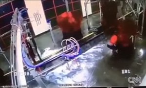 Attack of the Car Wash: Louisiana Man Caught by Rotating Scrubber