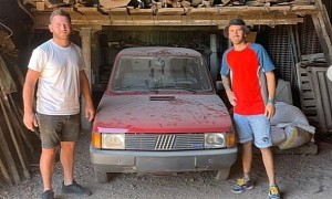 Attention Fiat Fans: A 147 Model With Zero Miles on the Clock, Discovered After 35 Years