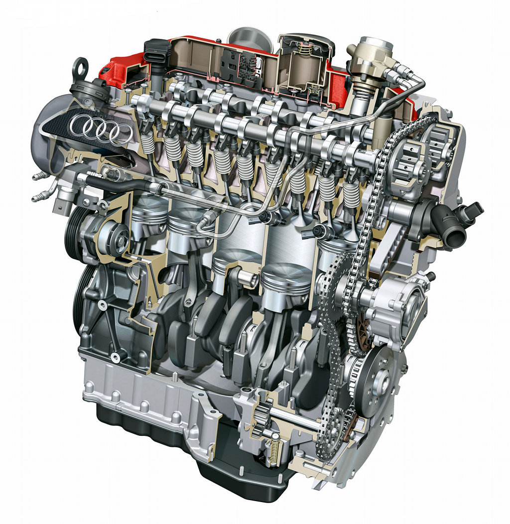 Audi 2.5 liter TFSI engine