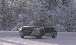 Audi A1 "allroad" Getting Ready to Take on Fiesta Active, Filmed Winter Testing