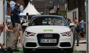 Audi A1 e-tron Wins Silvretta Electric Car Rally 2011