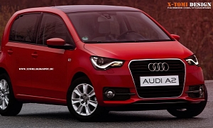 Audi A2 Rendering Takes City Car Up!-market